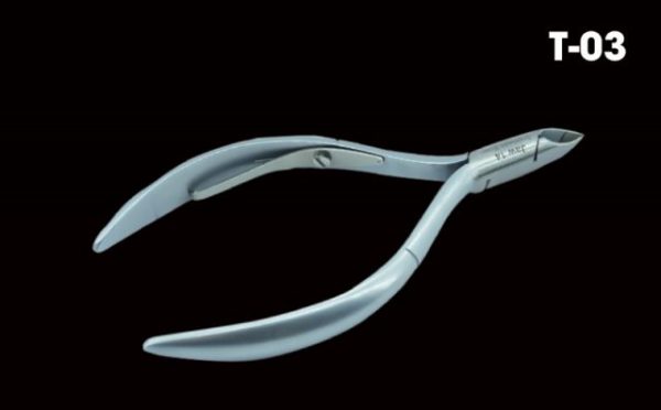 Kềm da inox vuông xám T-03